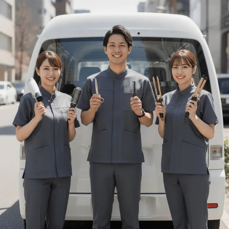 高級美容室 のチーム: 鶴岡市